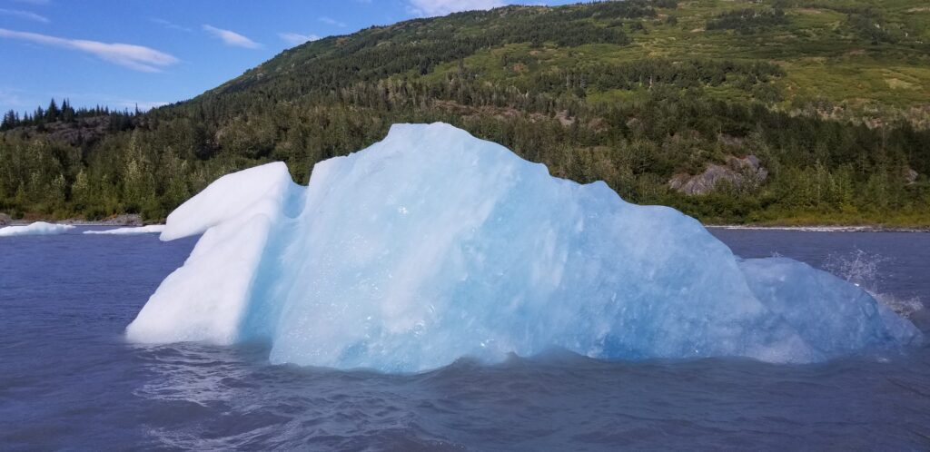 blue ice jetboating