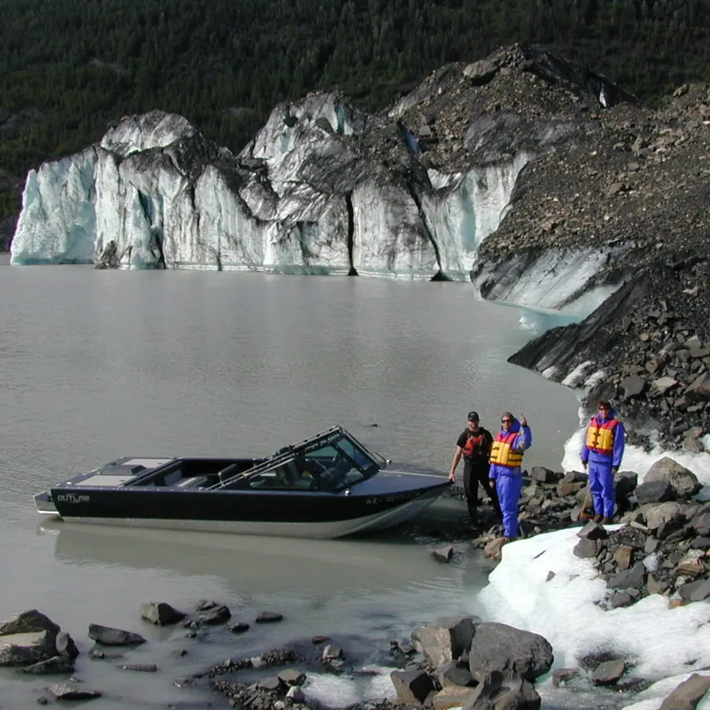 blue ice jetboat